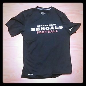 Bengals dri fit Nike shirt